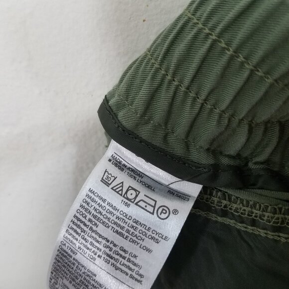 Banana Republic Pull-On Olive Green Pants Size 12 - Picture 6 of 6